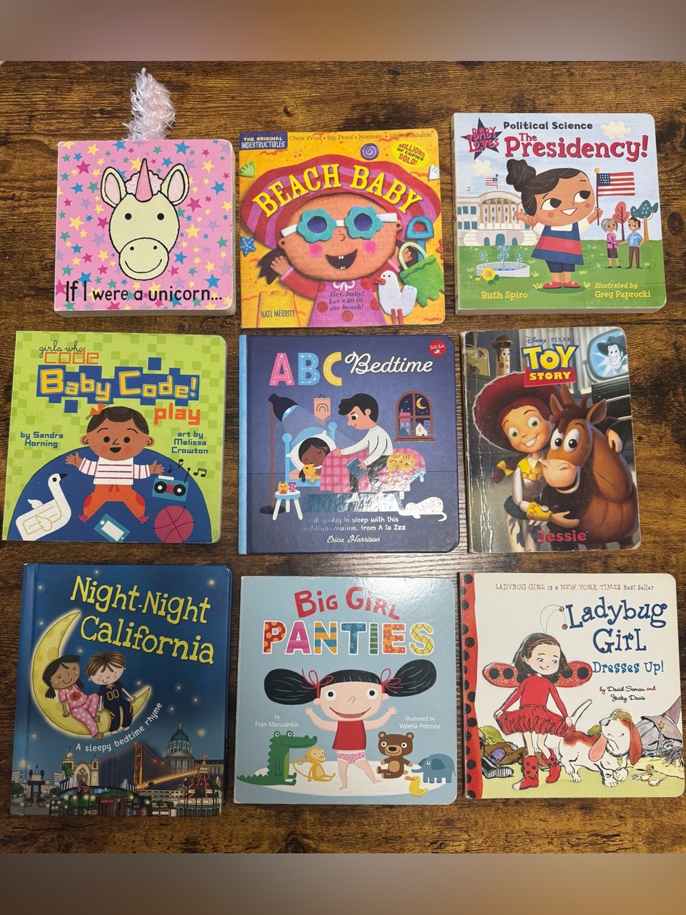 Kids Board Book Bundle - Colorful Assorted Titles
